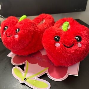 🆕Cozy Slippers Cherry 🍒 Slippers